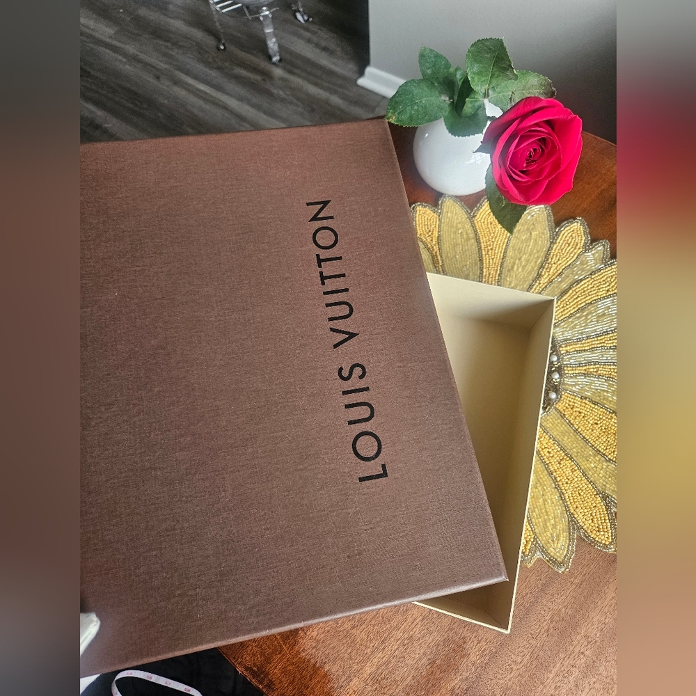 Authentic Louis Vuitton Brown Empty Box - image 4